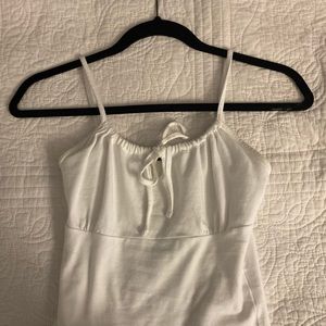 brandy melville white tank top